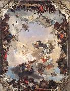 Giambattista Tiepolo Allegory of the Planets and Continents Spain oil painting artist